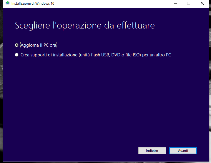 Attivare Windows 10 con il Product Key delle versioni precedenti