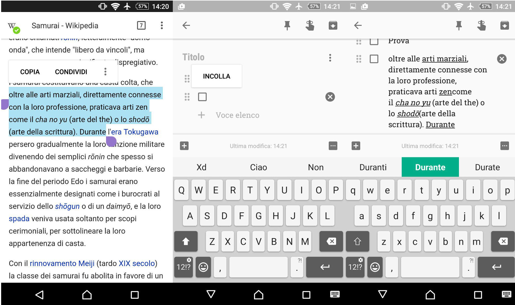Come fare Copia e Incolla su Android, iOS e PC 3