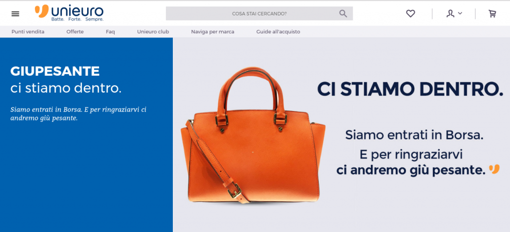 Unieuro ci va "Giù Pesante" con uno sconto del 25% su tutto il catalogo 1