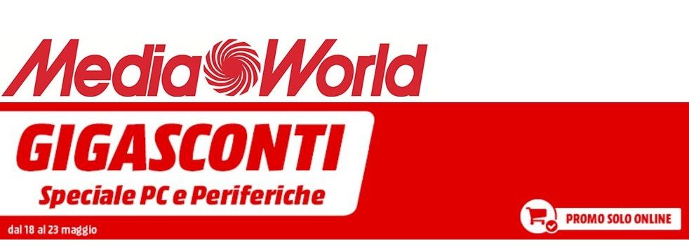 Gigasconti MediaWorld: speciale offerte su PC e periferiche per pochi giorni