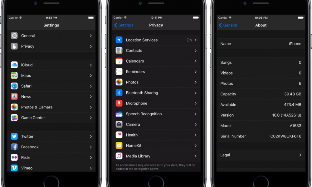 Come attivare la Dark Mode su iPhone e iPad con iOS 11 (video) 12