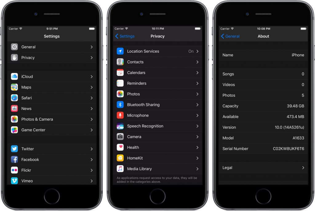 Come attivare la Dark Mode su iPhone e iPad con iOS 11 (video) 11