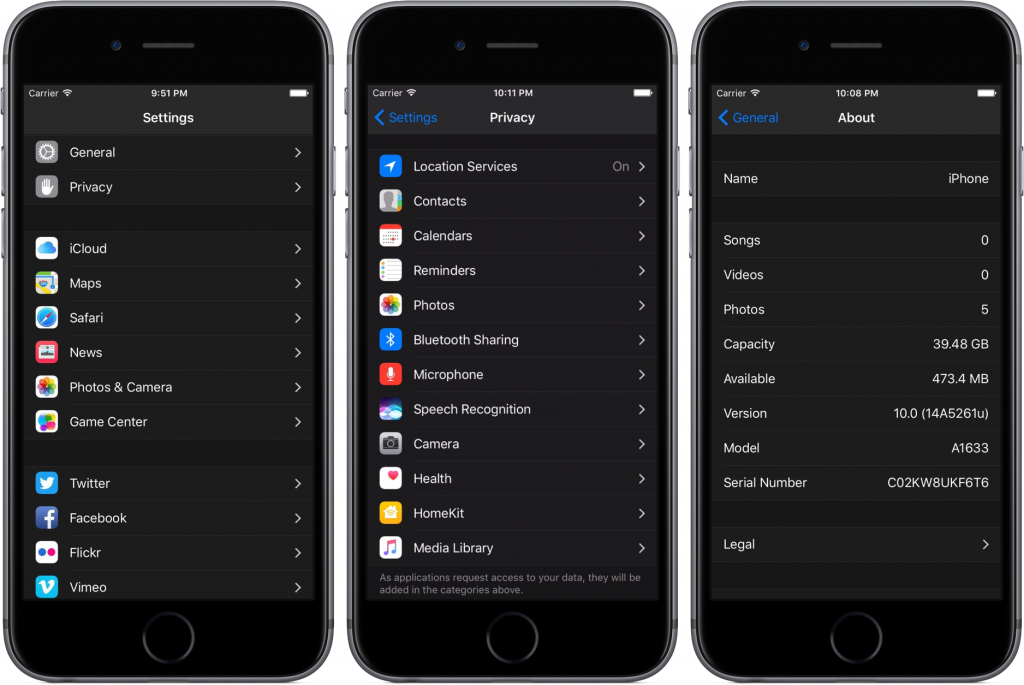 Come attivare la Dark Mode su iPhone e iPad con iOS 11 (video) 7