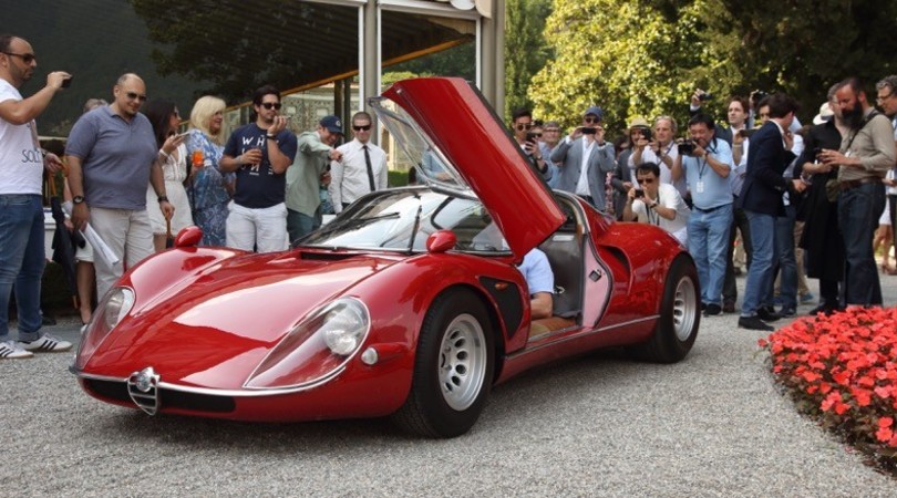 Alfa Romeo 33 Stradale votata la miglior auto d'epoca 1