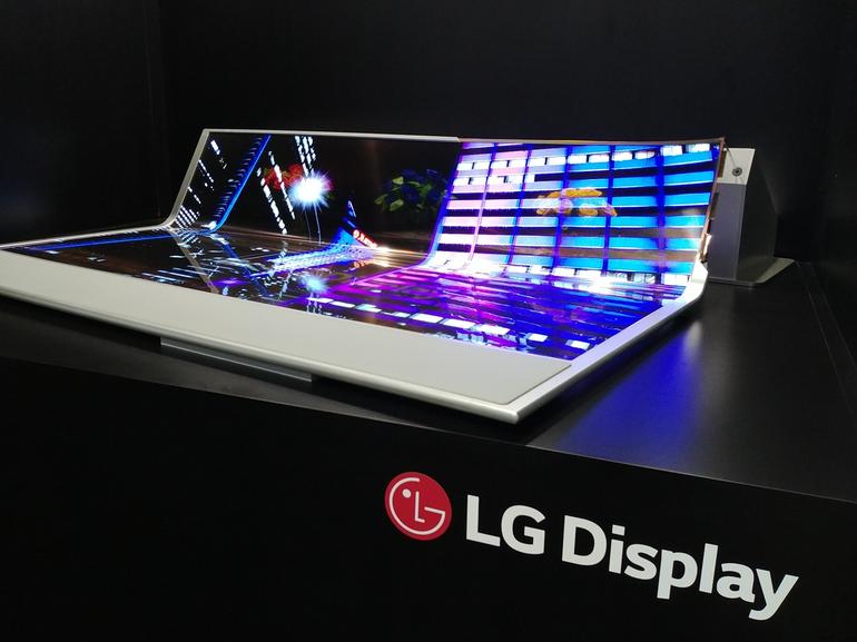 LG display OLED da 77 Ultra HD trasparente e flessibile