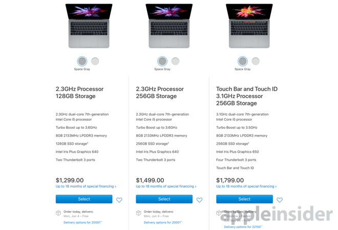 MacBook e MacBook Pro "out of stock": nuovi modelli alla WWDC 2018? 1