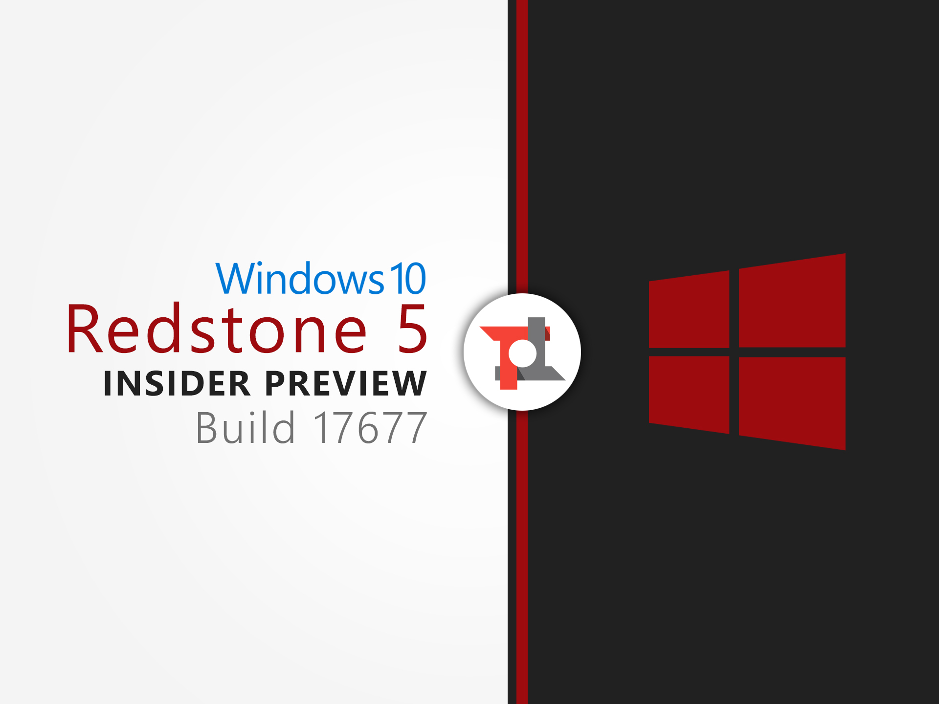 Windows 10 insider preview redstone 5 build 17677