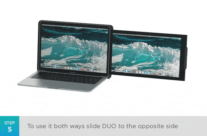 DUO è un display da 12,5 pollici agganciabile a qualsiasi laptop 1