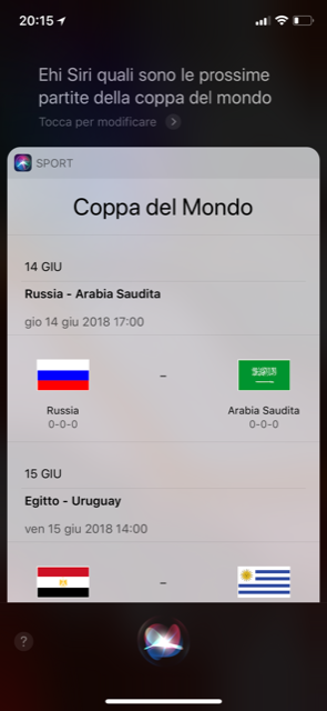 Siri Russia 2018