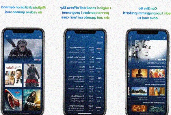 Sky GO nuova app iPhone