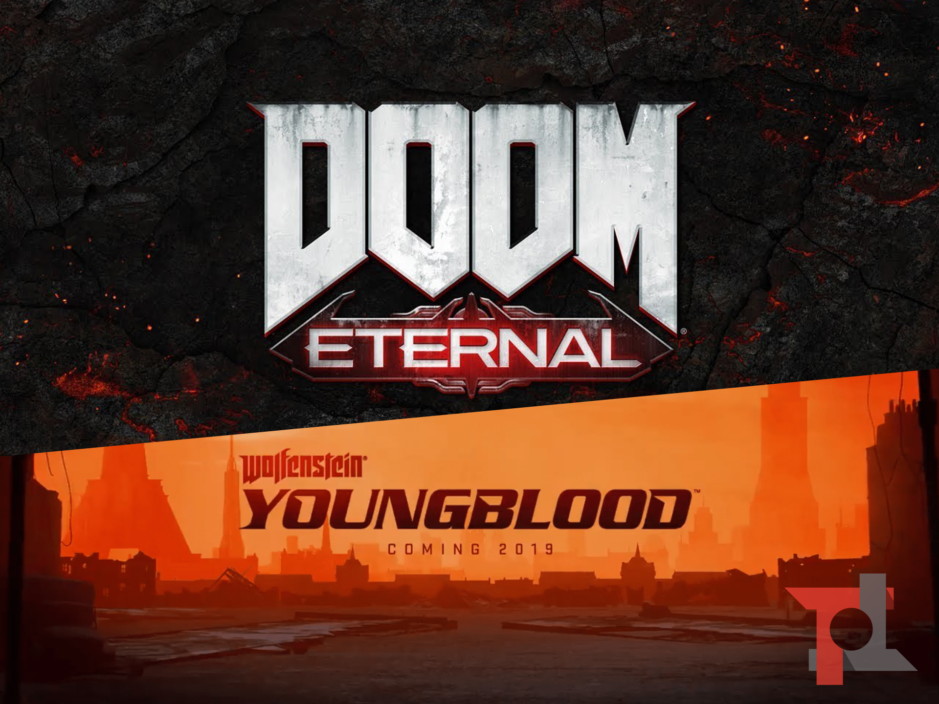 Doom eternal wolfenstein youngblood bethesda e3 2018