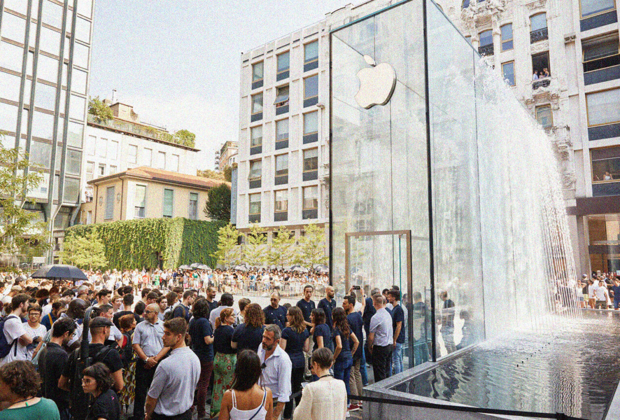 Apple Piazza Liberty, le immagini dell'inaugurazione