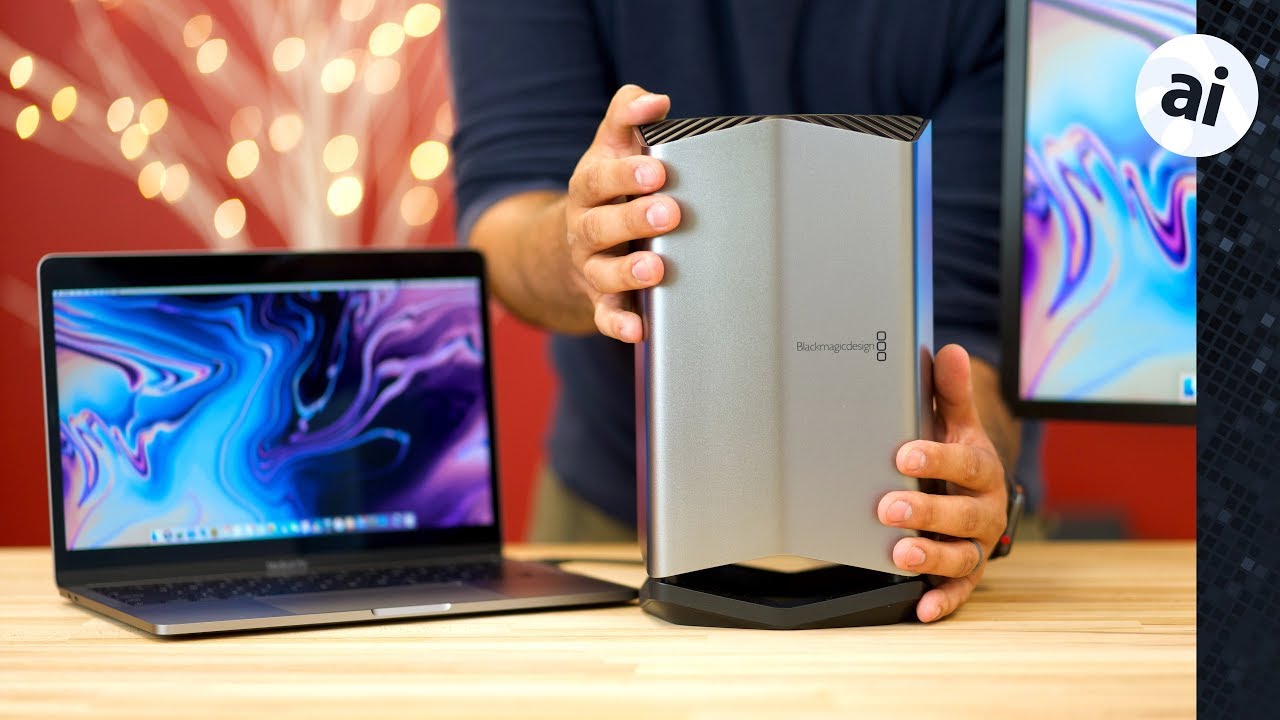 Blackmagic eGPU MacBook Pro 2018