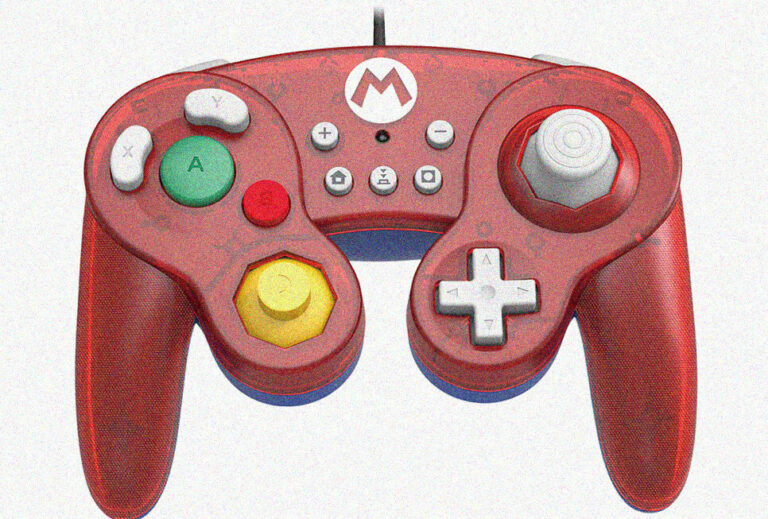 Nintendo Switch controller Mario