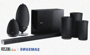 Samsung Deezer soundvìbar e speaker