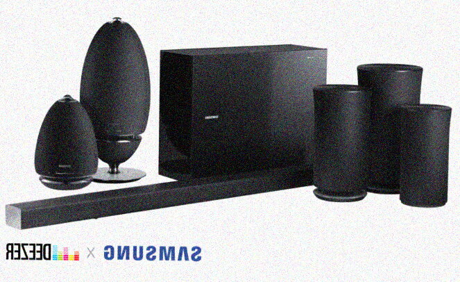 Samsung Deezer soundvìbar e speaker