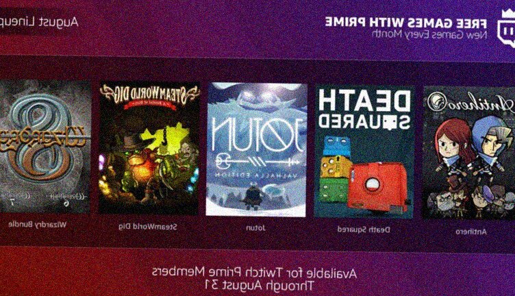 Twitch Amazon Prime giochi agosto