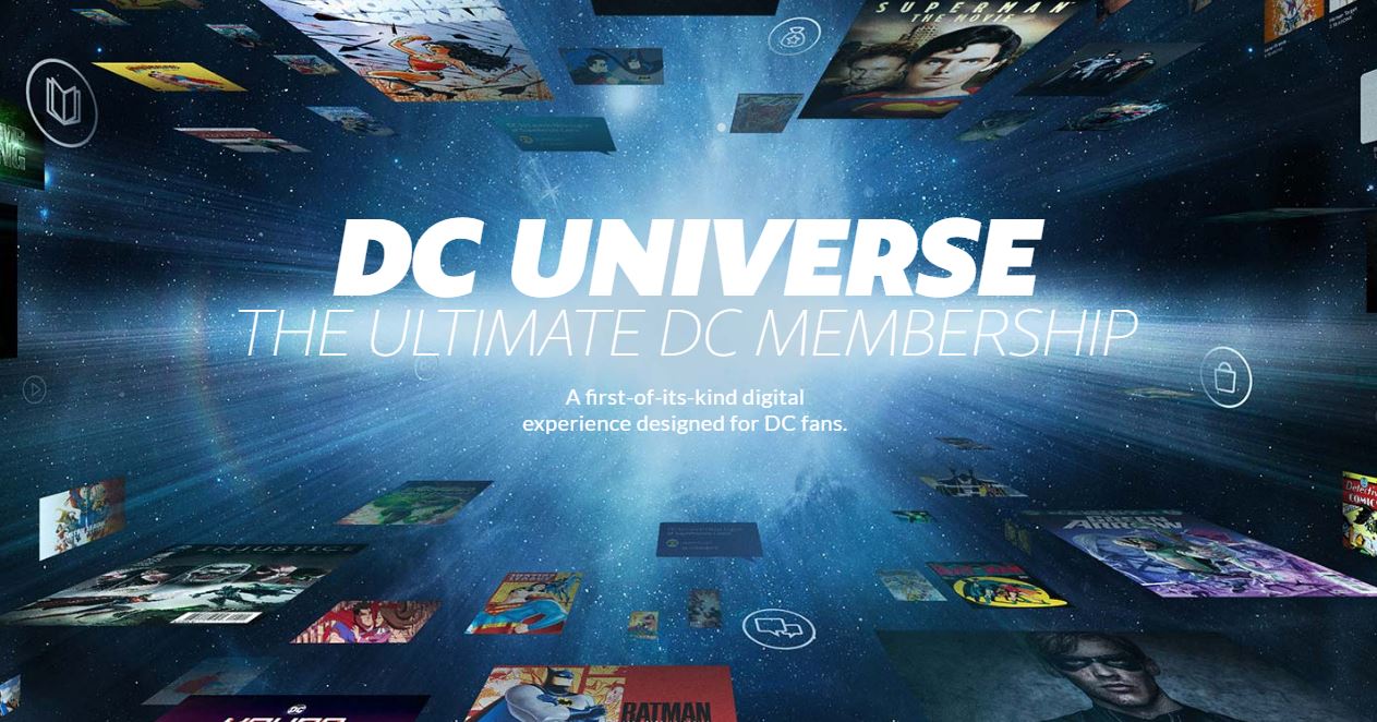 DC Universe streaming