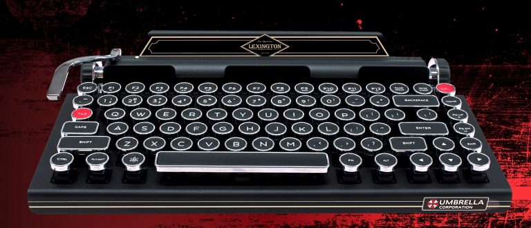 Resident Evil 2 macchina da scrivere