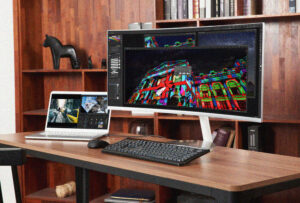 Samsung monitor curvo QLED CJ19 Thunderbolt 3