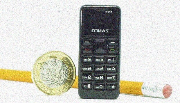 Tiny T1 il telefono più piccolo del mondo