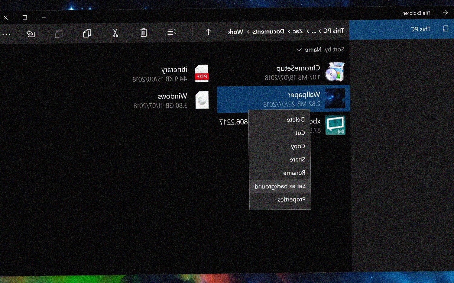Universal File Explorer Windows 10