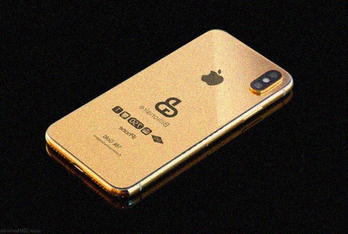 iPhone Xs Solid Gold Edition
