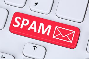 Fake email attacco spam