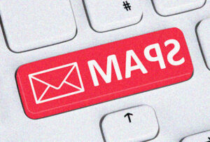 Fake email attacco spam
