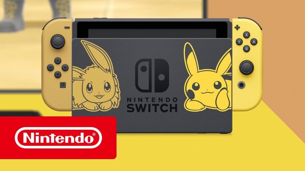 Nintendo Switch Edizione Speciale Pokemon Let’s Go, Pikachu! e Let’s Go, Eevee!