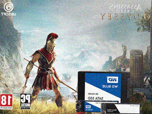 Assassin's Creed Odyssey gratis per chi acquista un SSD WD Blue o SSD WD Black