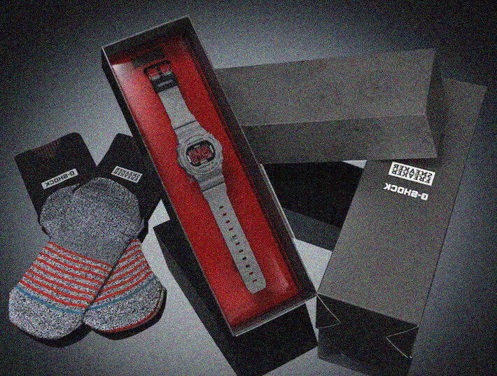 Sneaker Freaker e G-SHOCK insieme per il nuovo modello Redback DW-5700