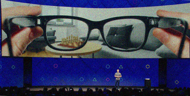 Facebook smart glass AR