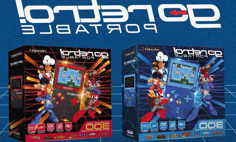 Go Retro! Portable, console portatile retrà in stile Game Boy con accesso a 260 giochi