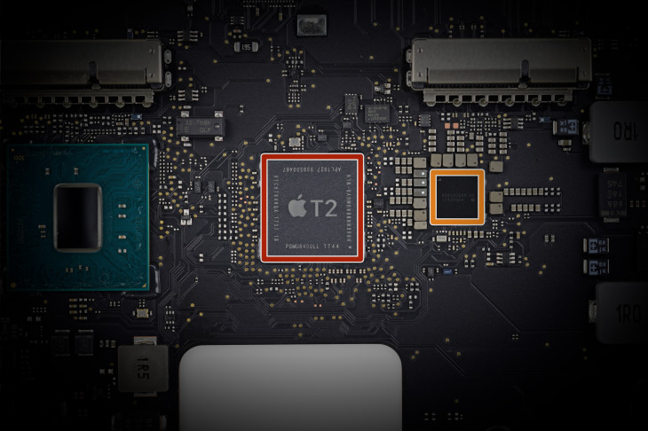 MacBook Air - MacBook Pro chip T2