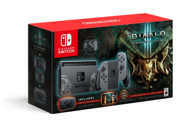 Nintendo Switch a tema Diablo 3 in Italia dal 2 novembre