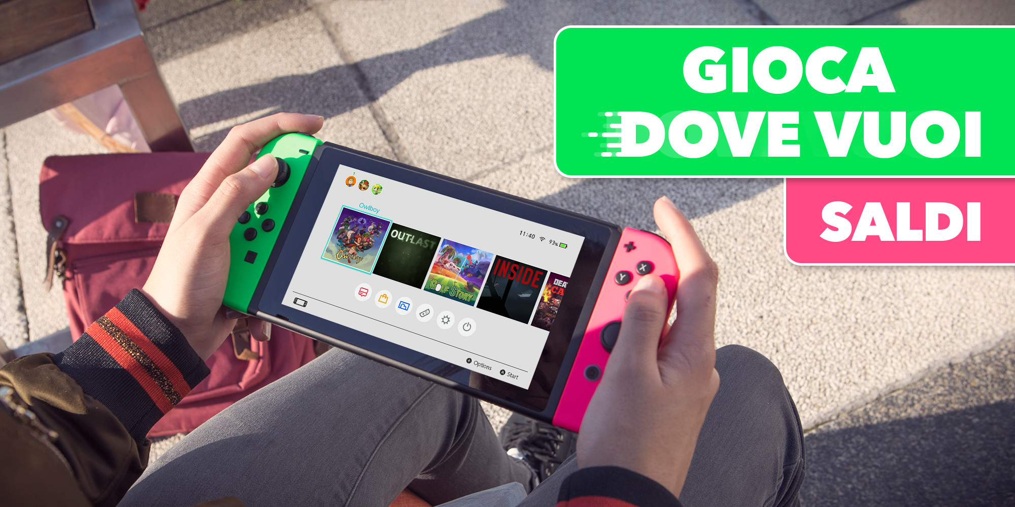 Nintendo "Gioca dove Vuoi", tanti giochi in sconto sull'eShop di Nintendo Switch