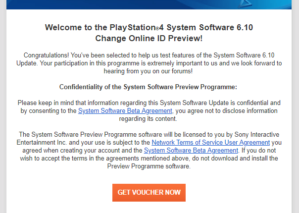 PlayStation 4 con firmware 6.10 permetterà il cambio del nome nel PSN 1