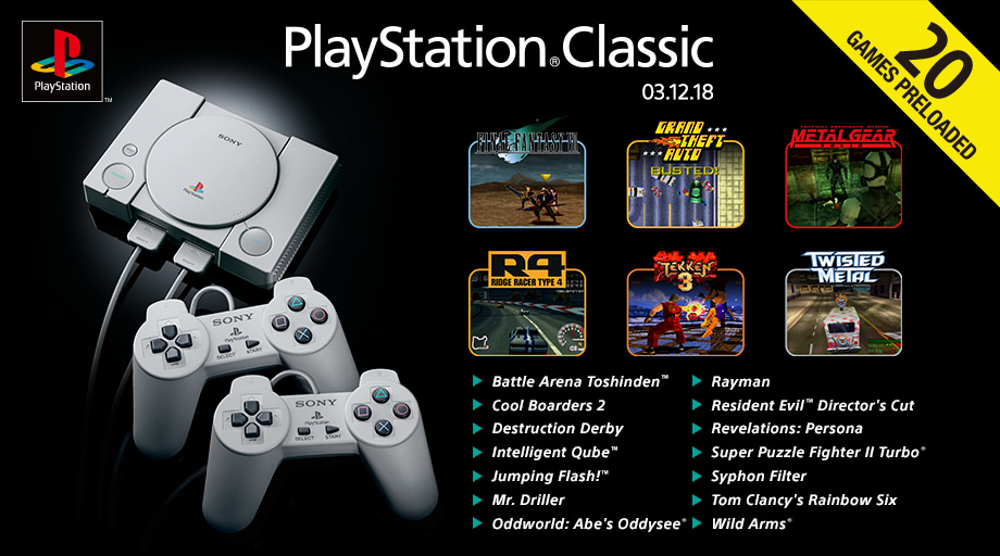PlayStation Classic, tutto quello che c'è da sapere sulla nuova console di Sony 1