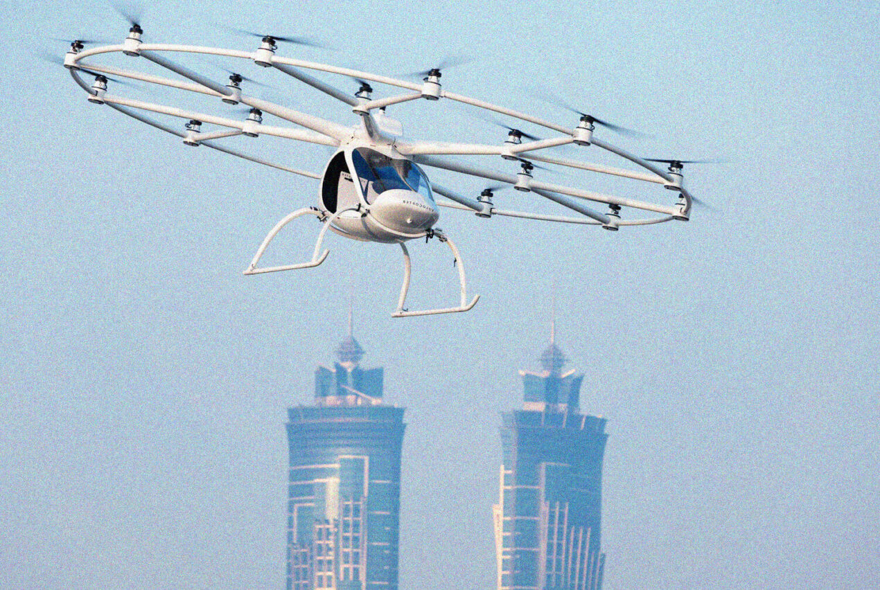 Volocopter testerà i taxi volanti già nel 2019