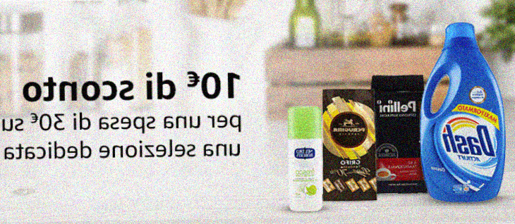 Per gli Amazon Pantry Days si hanno 10 euro di sconto su una spesa di almeno 30 euro