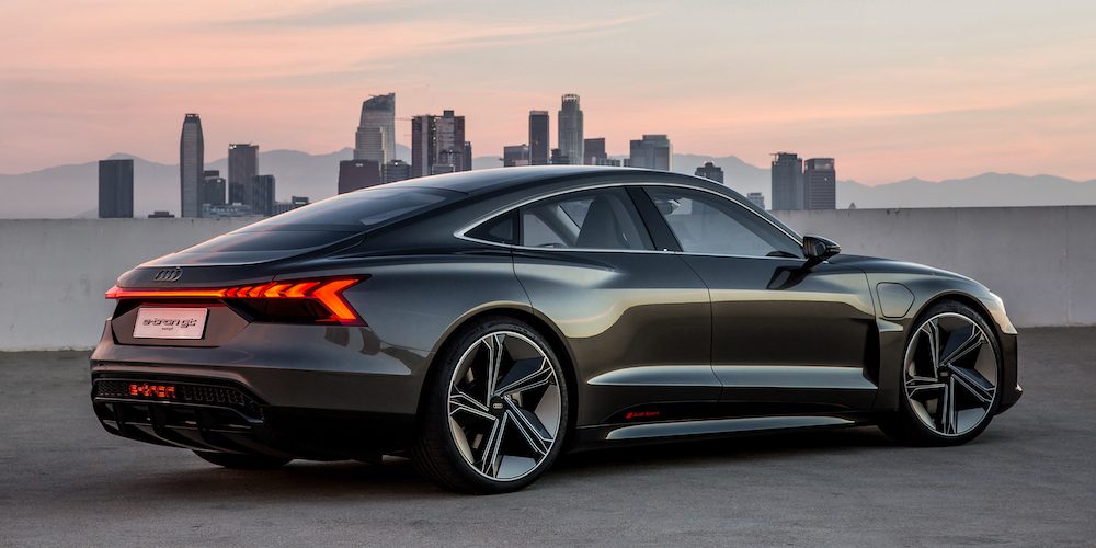 Audi e-tron GT è un nuovo concept nato dalla fusione fra l'e-tron e la Porsche Taycan 1