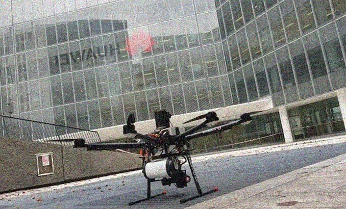 A Milano presentato un drone 5G per la Pubblica Sicurezza nato da Vodafone, Intellitronika, Politecnico di Milano e Huawei