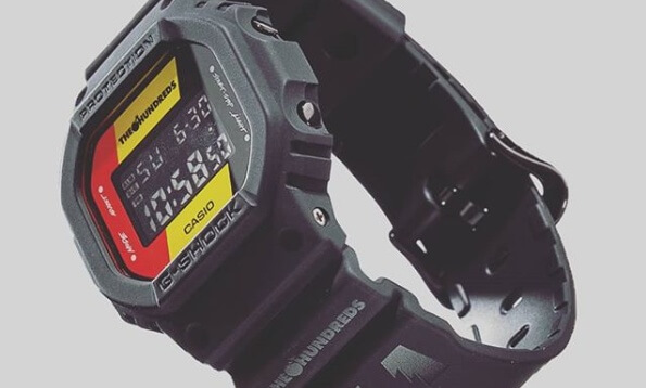 G-SHOCK e The Hundreds insieme con un modello speciale dell'orologio DW-5600HDR
