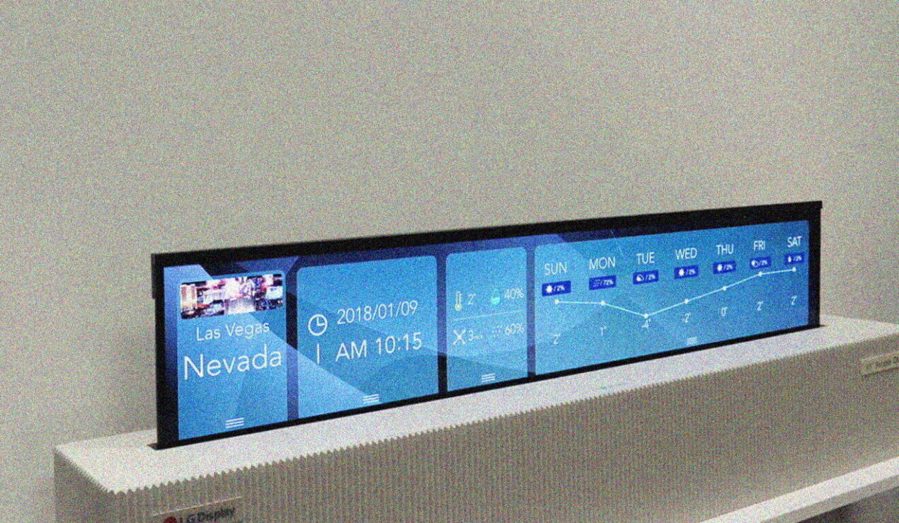 LG porterà una TV OLED arrotolabile al CES 2019