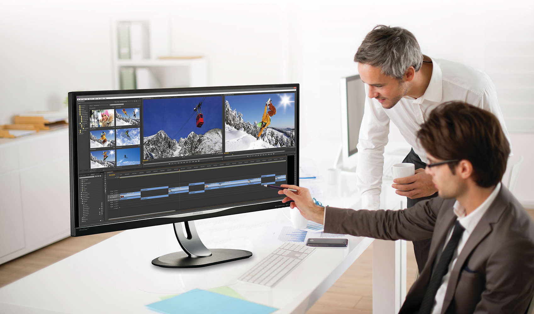 Philips lancia un super monitor da 34" Ultra Wide 21:9 con risoluzione Quad HD a 480 euro