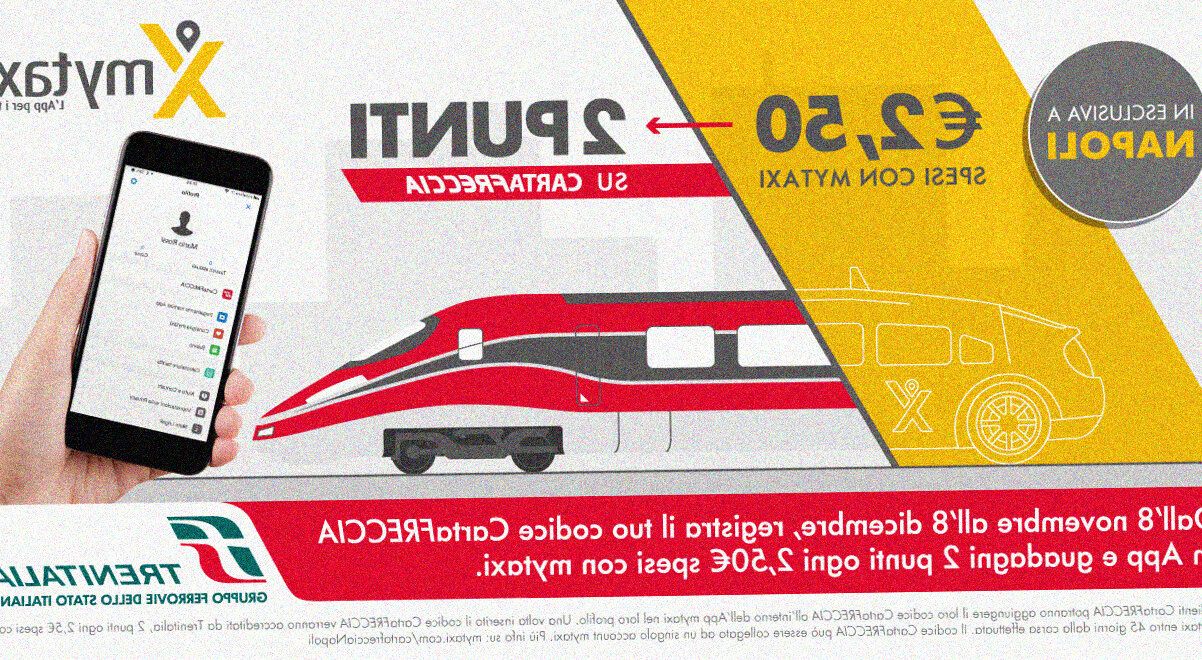 Trenitalia insieme con mytaxi a Napoli con una promozione speciale