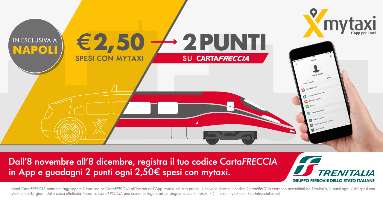 Trenitalia e mytaxi