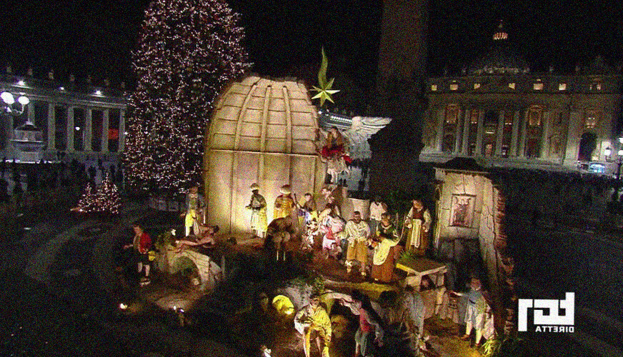 La Messa di Natale stasera andrà in Mondovisione su Rai 4K