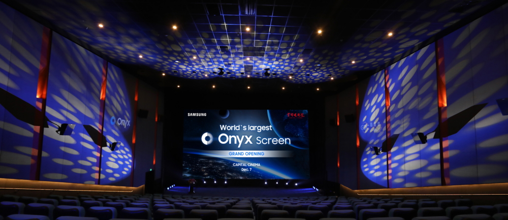 Samsung annuncia il più grande Onyx Cinema LED a Pechino